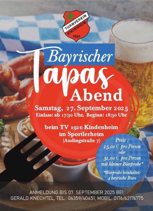 Bayrischer Tapas Abend
